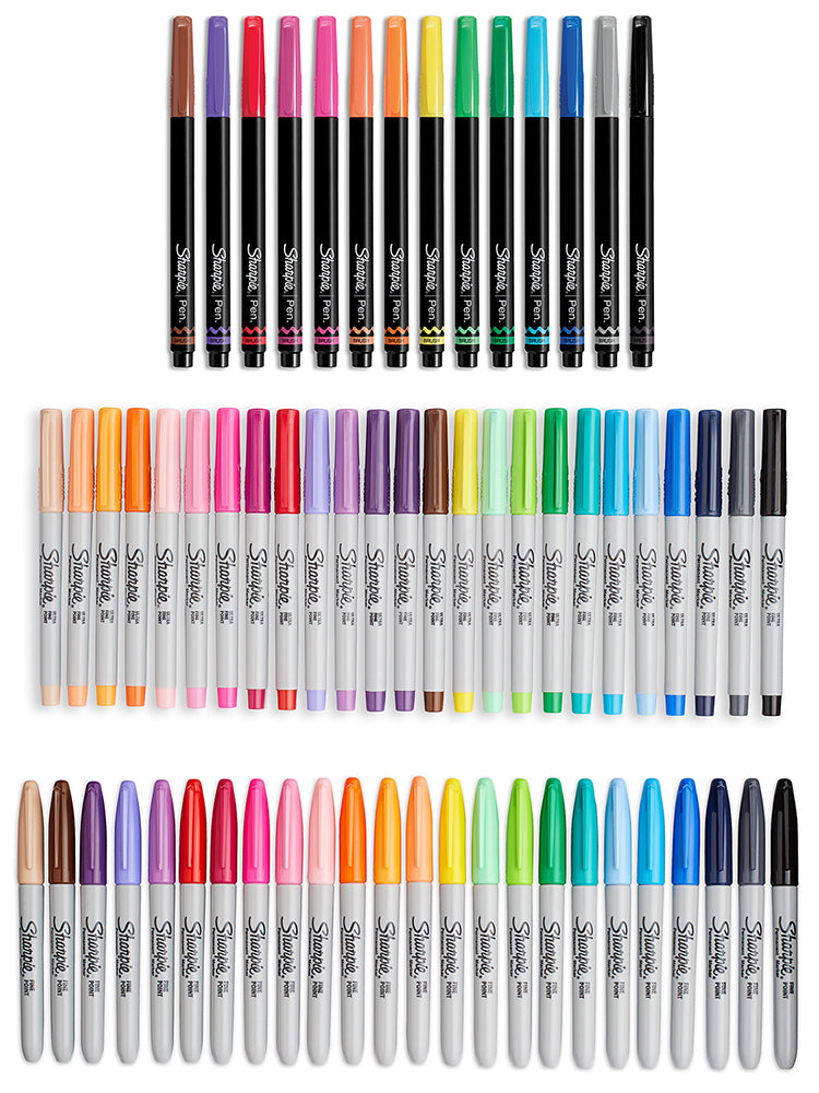 Sharpies  Sharpie colors, Gel pens coloring, Sharpie markers