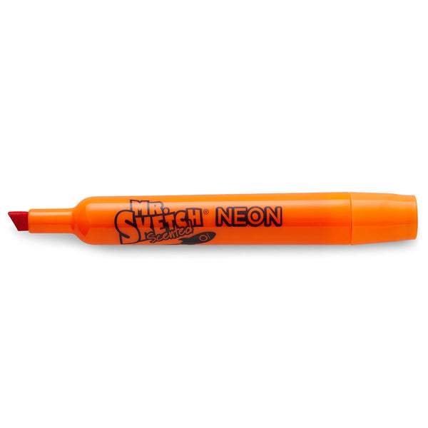 Mr. Sketch Smoky Cinnamon Neon Orange Scented Marker Chisel Tip Orange