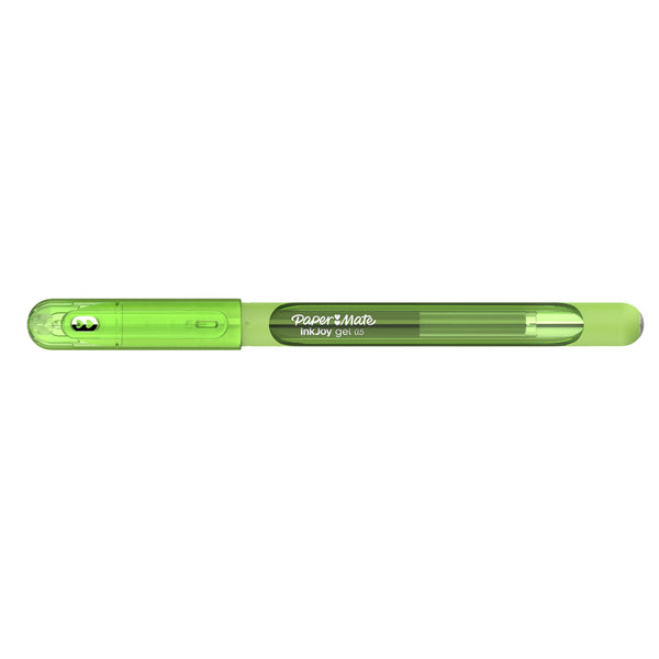 Paper Mate Inkjoy Gel Light Green Fine Point 0.5 mm Stick Capped Gel P