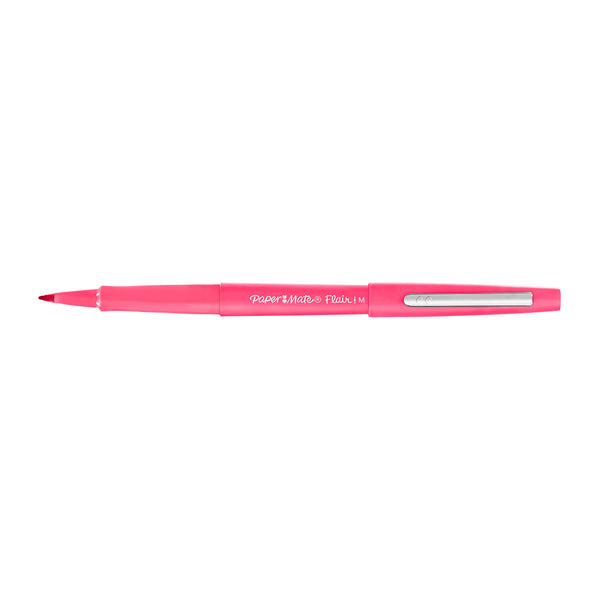 Paper Mate Flair Porous Point Pen Medium 1.0 mm Pink Ink - Office