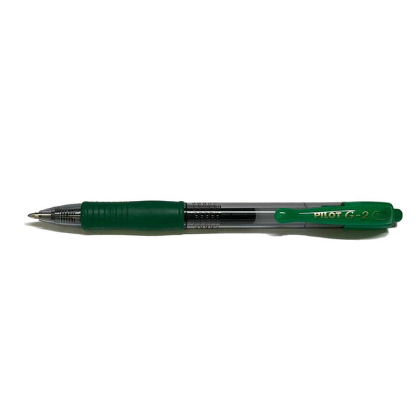 Pilot G2 Bold Green Gel Pen 1.0 MM Pilot Gel Ink Pens