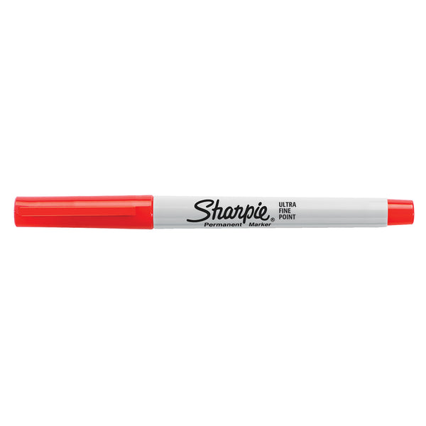 Sharpie Ultra-Fine Point Permanent Marker, Red