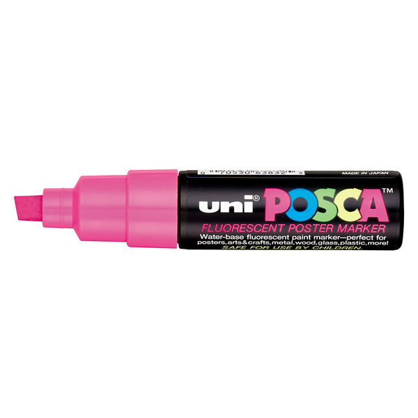 Fluorescent Pink Posca Chalk Paint Marker - for marking your dents