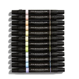 Prismacolor Premier Pastel Markers Set of 12 Dual Ended Chisel and Fine Tips 2173306