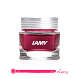 Lamy Al Star Fountain Pen Autumn Pink Left Handed With Ruby Ink Bottle and Converter