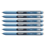 Paper Mate Inkjoy Gel Blue Mist Medium Point 0.7 mm Retractable ( Blue Mist Gel Ink) Pack of 6  Paper Mate Gel Ink Pens