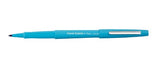 Paper Mate Flair Sky Blue Felt Tip Pen Medium, - Bulk Pack of 24