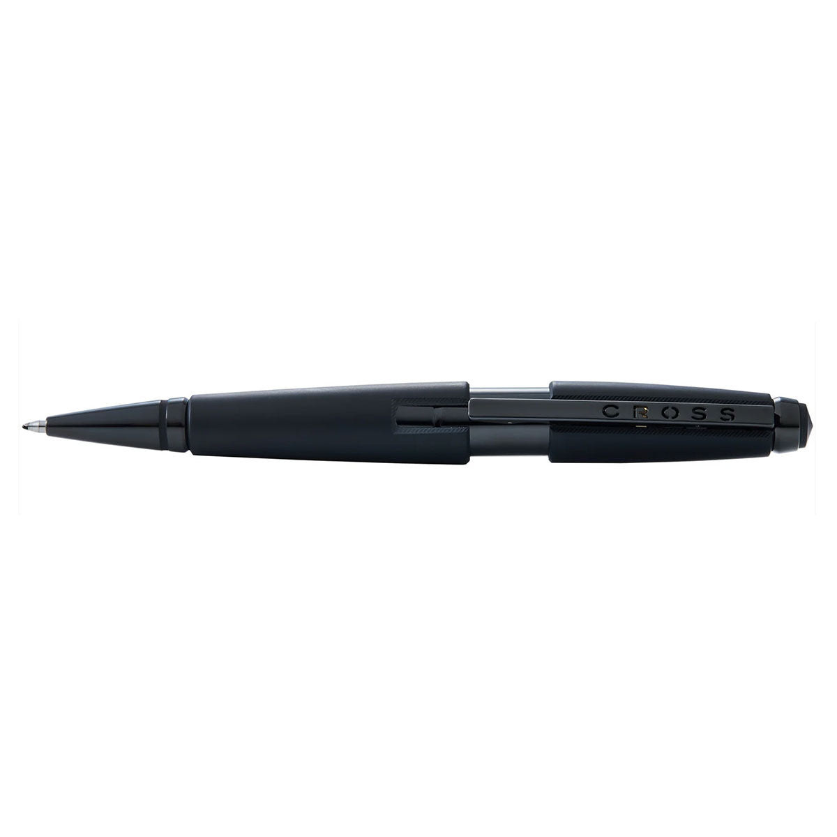 Cross Edge Matte Black Retractable Capless Rollerball Pen AT0555-11