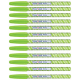 Paper Mate Inkjoy 100 ST Lime Ballpoint Pen, Pack of 12  Paper Mate Ballpoint Pen