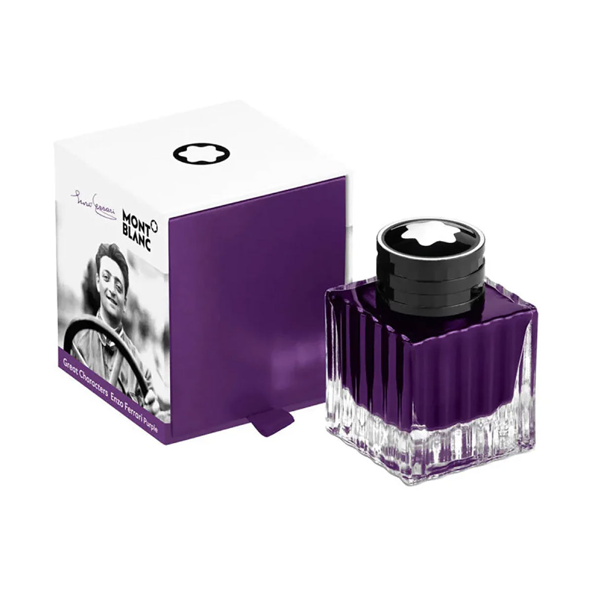 Montblanc Enzo Ferrari Great Characters Purple Fountain Pen Ink Bottle