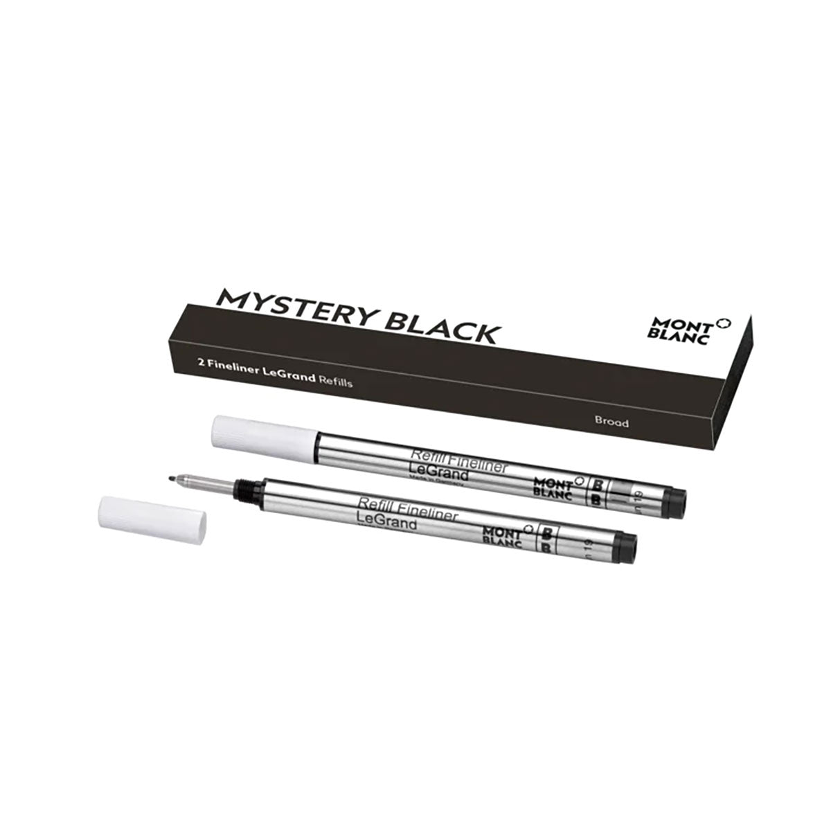 Montblanc Legrand Fineliner Black Ink Refills  Broad | 128250