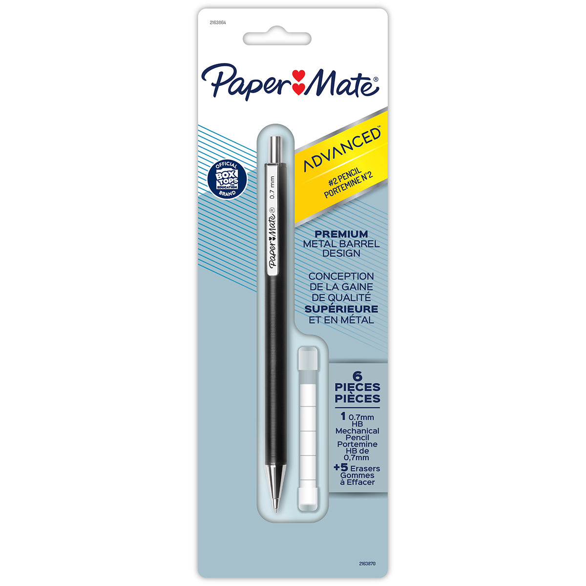 Paper Mate Advanced Mechanical Pencil Metal Body 0.7MM