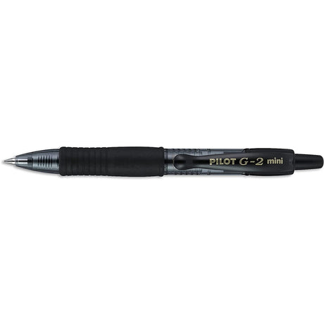 Pilot G2 Mini Black Gel Pen Fine Point 0.7  Pilot Gel Ink Pens