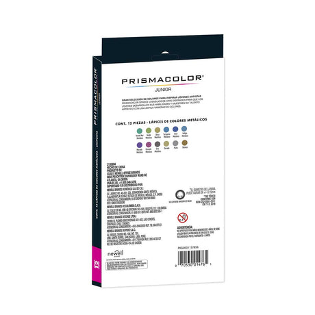 Prismacolor Metallic Colored Pencils Pack of 12