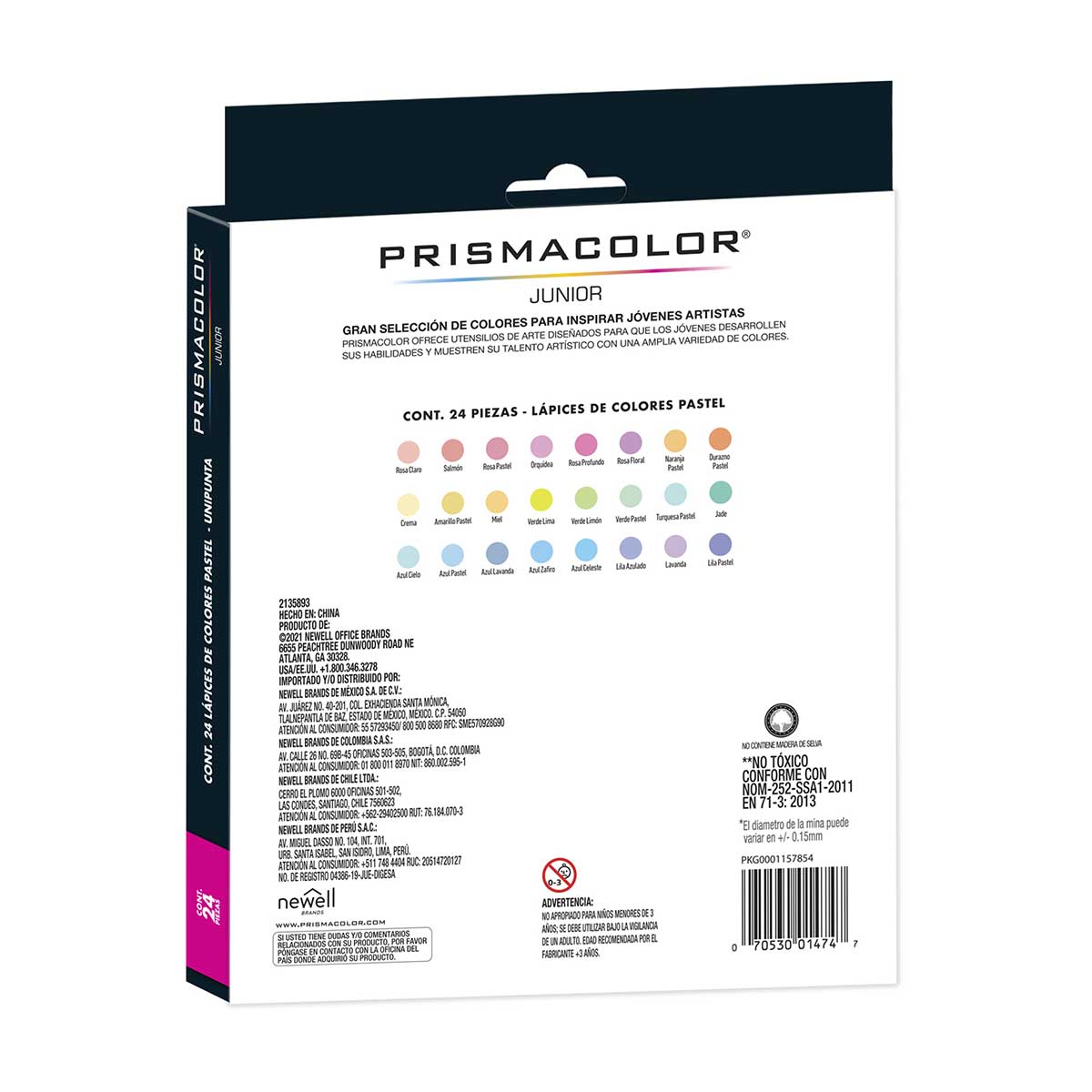 Prismacolor Pastel Colored Pencils Pack of 24