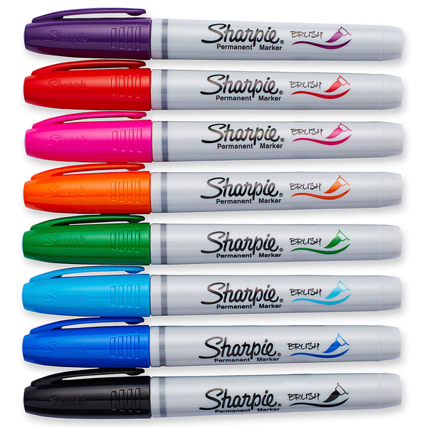 Sharpie Brush Tip Markers Set of 8