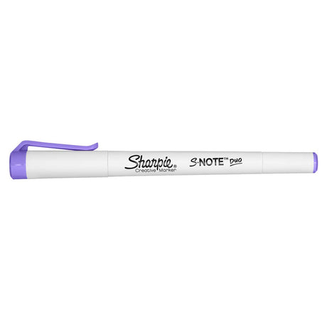 Sharpie S-Note Duo Grape Creative Marker