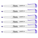 Sharpie S-Note Duo Grape Creative Marker Pack of 6