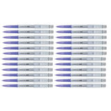 UniBall TSI Erasable Pens Violet Ink Bulk Pack of 24