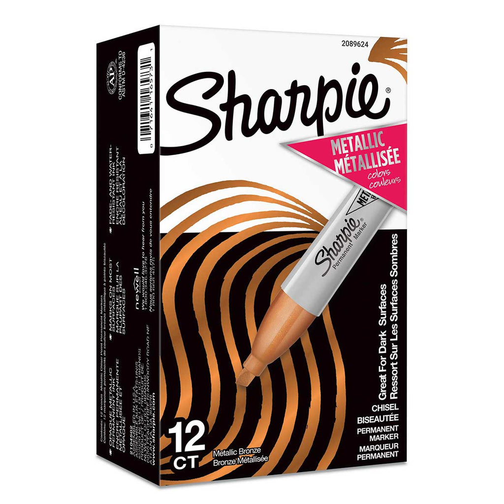 Sharpie Metallic Marker - Bronze, Fine Tip