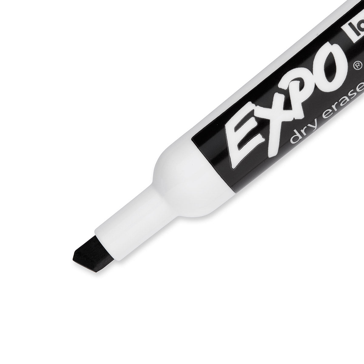 Expo Dry Erase Low Odor Black Marker Chisel Tip