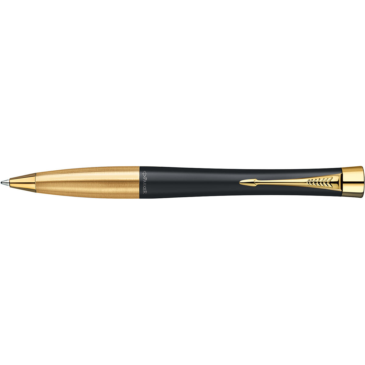 Parker Urban Matte Black Gold Trim Ballpoint Pen  Parker Ballpoint Pen