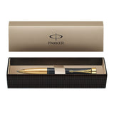 Parker Urban Matte Black Gold Trim Ballpoint Pen  Parker Ballpoint Pen