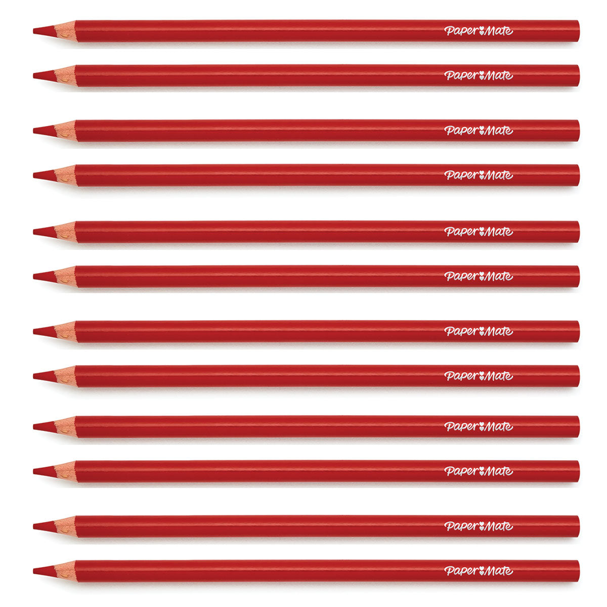 Paper Mate White Colored Pencils Pack of 12 (Writes White)