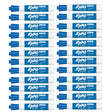 Expo Dry Erase Blue Low Odor Chisel Tip Marker - Bulk Pack of 24  Expo Dry Erase Markers