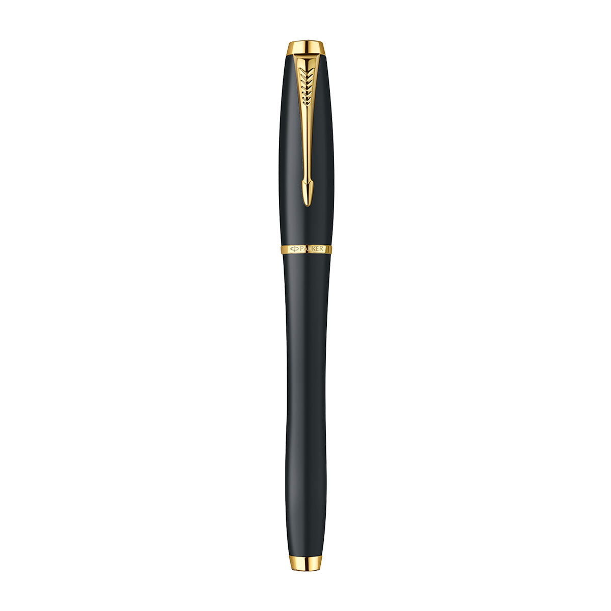 Parker Urban Matte Black Gold Trim Rollerball Pen  Parker Rollerball Pens