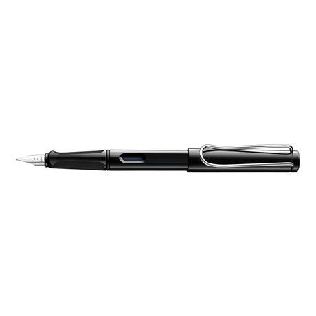 Lamy Safari Shiny Black Fountain Pen, Extra Fine L19EF  Lamy Fountain Pens