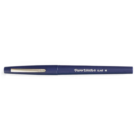 Wholesale Paper Mate Flair Navy Felt Tip Pen Medium, Original, Bulk Pa