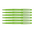 Paper Mate Flair Lime Felt Tip Pen Medium Point Guard Pack of 6  Paper Mate Felt Tip Pen