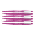 Paper Mate Flair Orchid Lei Medium Felt Tip Pens Point Guard, Pack of 6  Paper Mate Felt Tip Pen