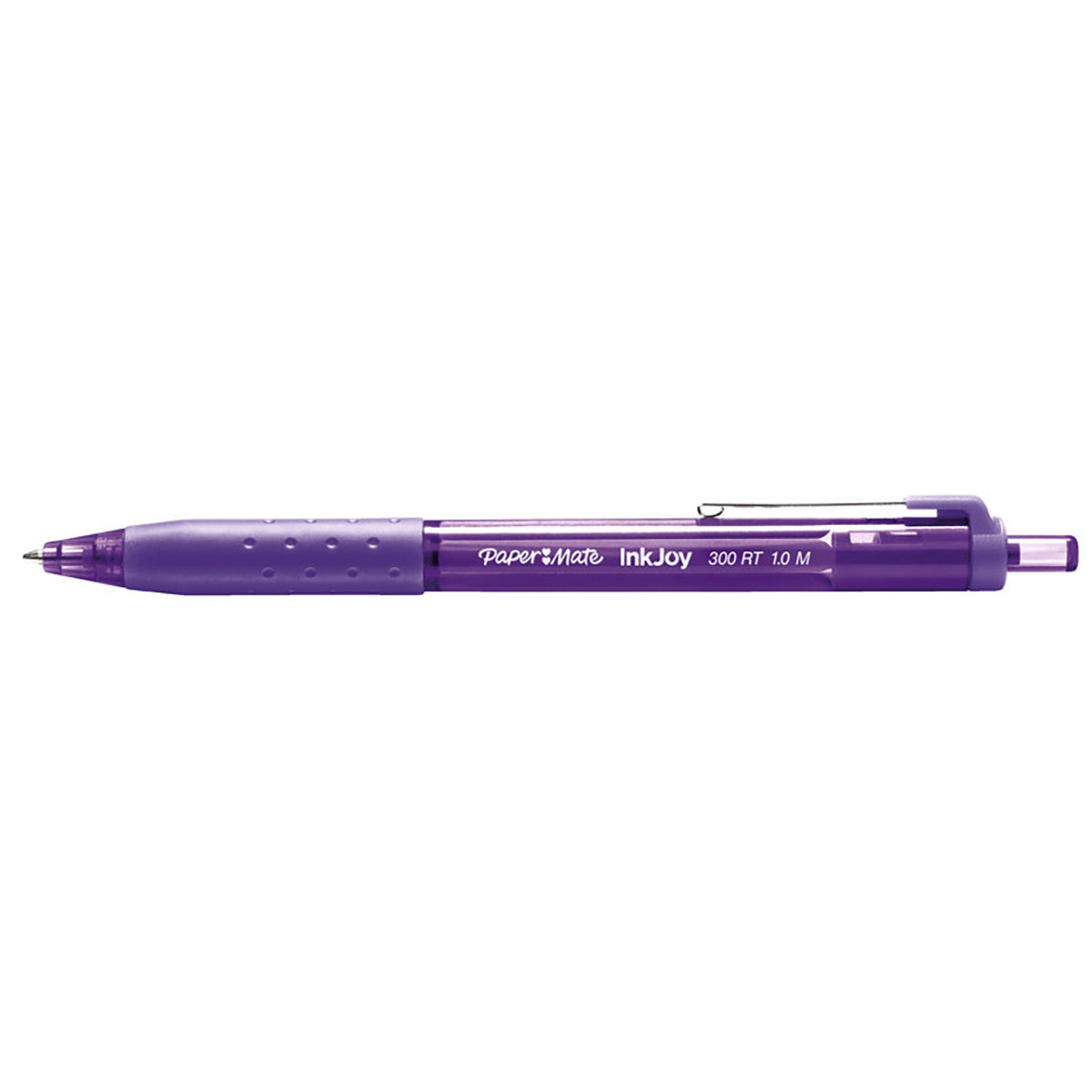 Paper Mate InkJoy Purple Ballpoint Pen 300 RT Retractable Medium Point  Paper Mate Ballpoint Pen