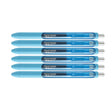 Paper Mate Inkjoy Gel Pen Bright Blue Medium Pack of 6  Paper Mate Gel Ink Pens