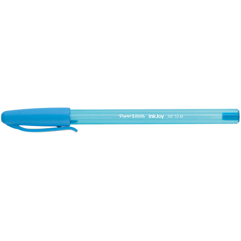 Paper Mate InkJoy 100 Blue Ballpoint Pen Medium Tip