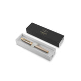 Parker IM Premium Fountain Pen, Warm Silver Gold Trim, Fine  Parker Fountain Pens