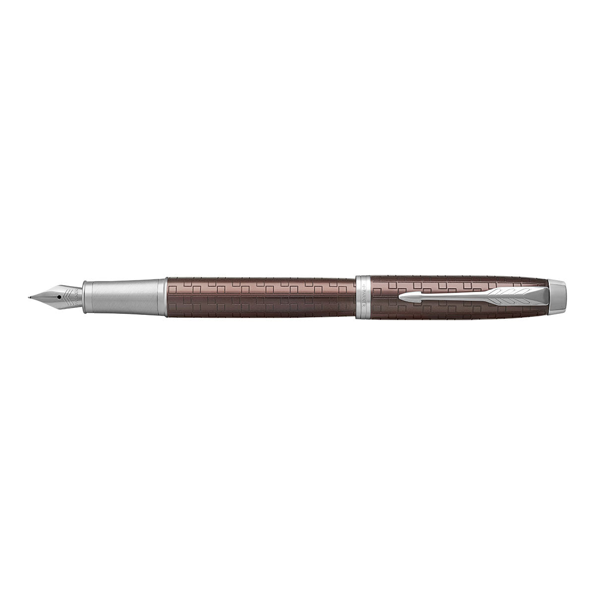 Parker IM Premium Brown Fountain Pen Fine 1931676 – PensAndPencils.Net