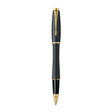 Parker Urban Matte Black Gold Trim Rollerball Pen  Parker Rollerball Pens