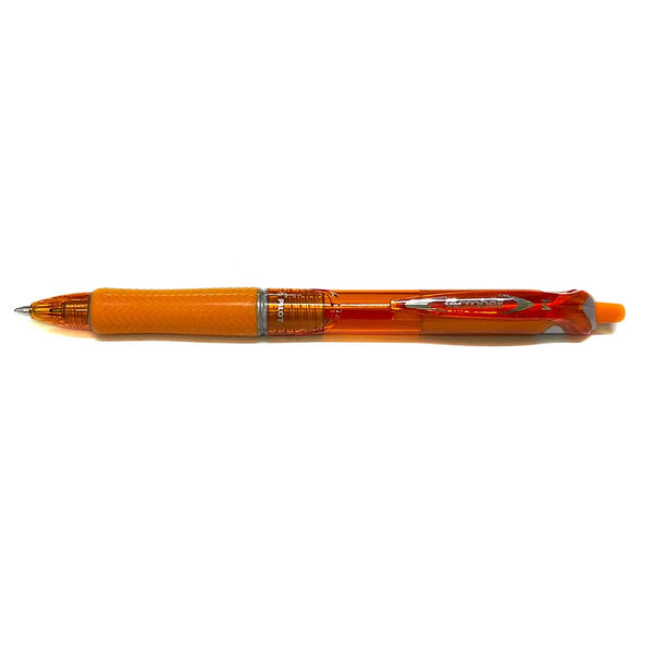 Pilot Acroball Orange Smooth Ballpoint Pen 1.0mm - Orange Ink, Retract