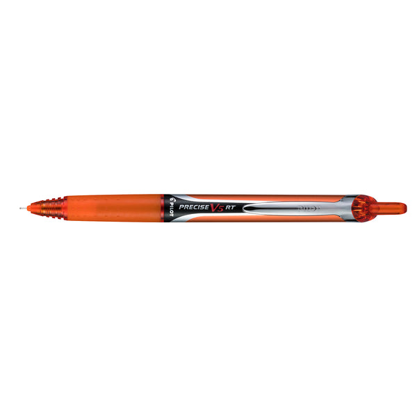 Pilot Precise V5 RT Orange Extra Fine, Retractable Rollerball Pen