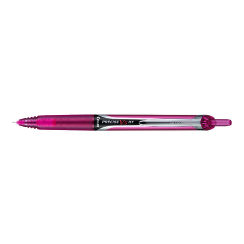 Pilot Precise V5 Retractable Rolling Ball Pens, Extra Fine Point, Assorted Ink, 8 Count, Size: 0.5 mm