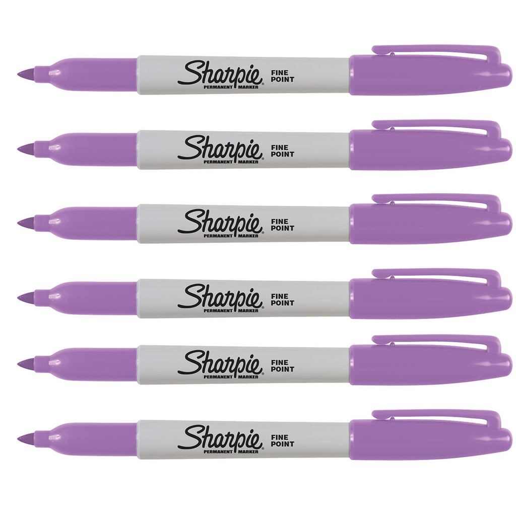 Sharpie Boysenberry, Ultra Fine Point Markers Pack of 6