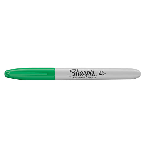 Sharpie Green Fine Point Markers, Pack of 6