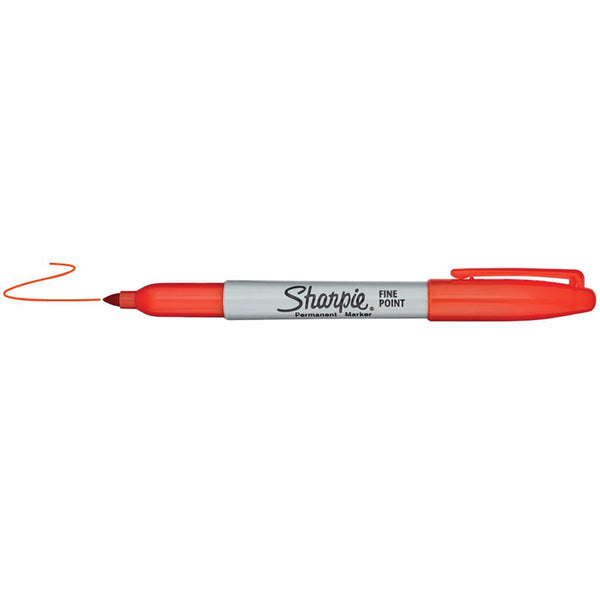 Sharpie Electro Pop Optic Orange Limited Edition Fine Point Permanent