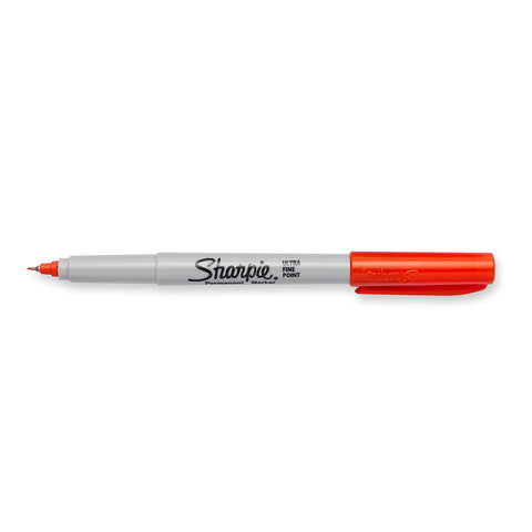 Sharpie Neon Permanent Marker - Fine Point - Orange