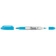 Sharpie Twin Tip Turquoise Ultra Fine and Fine Point  Sharpie Markers