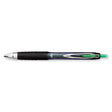 Uni Ball Signo 207 RT Green Medium 0.7mm Retractable Gel Ink Pen  Uni-Ball Gel Ink Pens