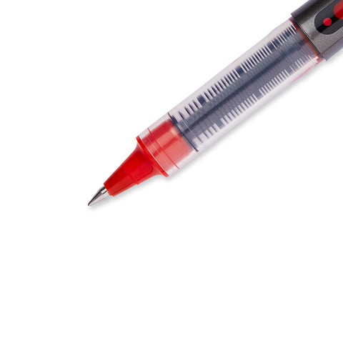 Uni Ball Vision Red Micro Rollerball Pen